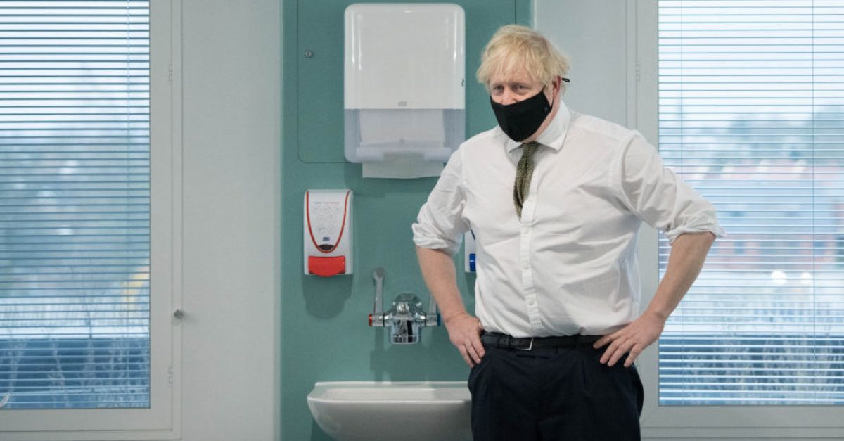 Johnson: I shouldn’t have shaken hands with hospital patients in March 2020