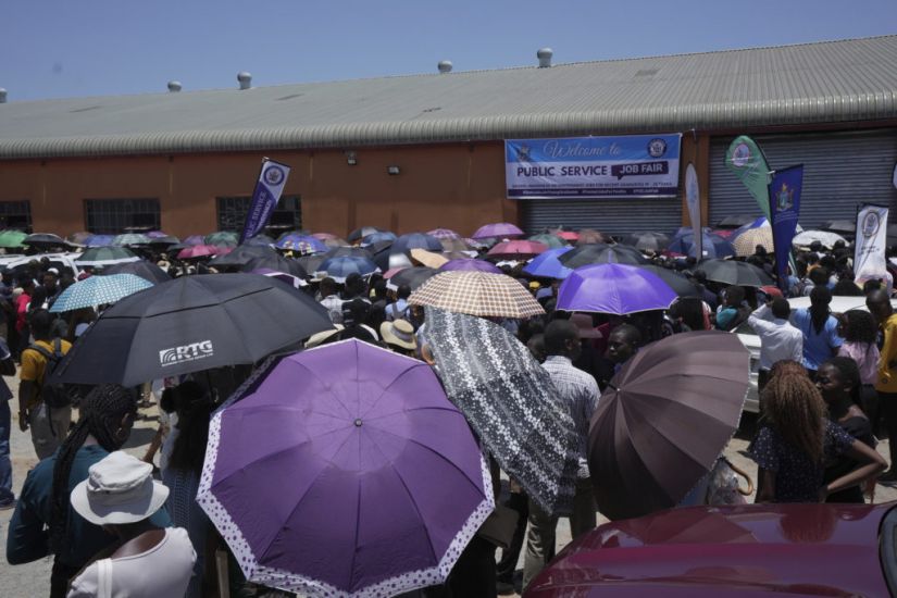 Chaos At Jobs Fair In Zimbabwe Underscores Desperation For Work