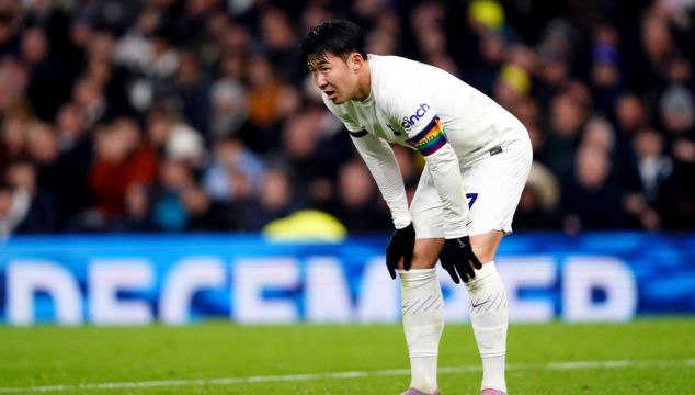 Tottenham Captain Son Heung-Min Fumes At ‘Unacceptable’ Five-Match Winless Run