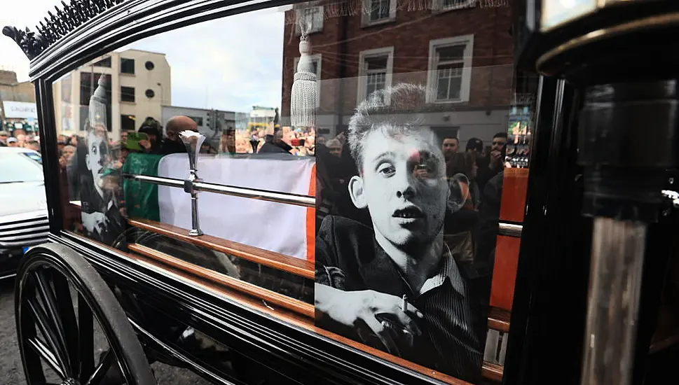 Mourners Line Streets Of Dublin To Say Goodbye To Shane Macgowan