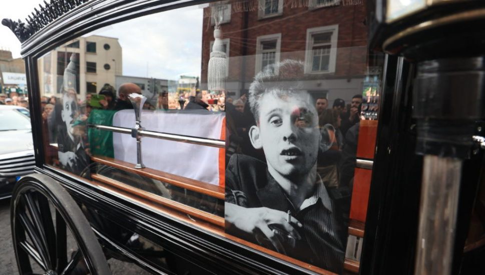 Mourners Line Streets Of Dublin To Say Goodbye To Shane Macgowan