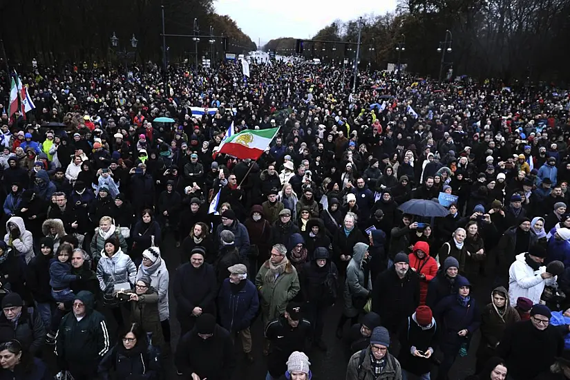 Thousands Demonstrate In Berlin Against Antisemitism