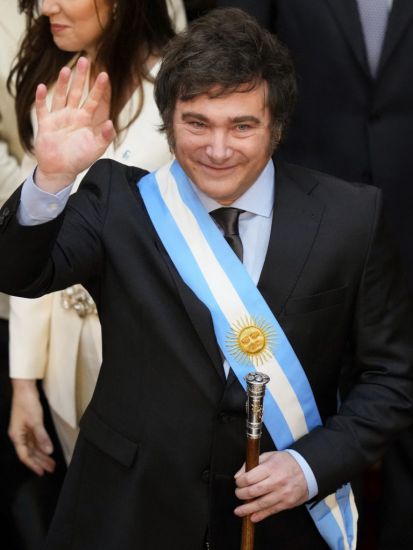 Right-Wing Javier Milei Sworn In As Argentina’s President