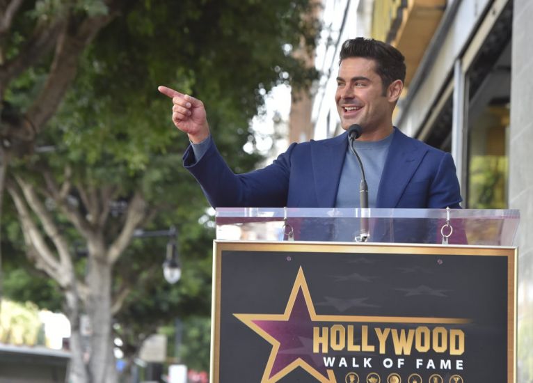 Zac Efron Praises Late Co-Star Matthew Perry In Hollywood Walk Of Fame Speech