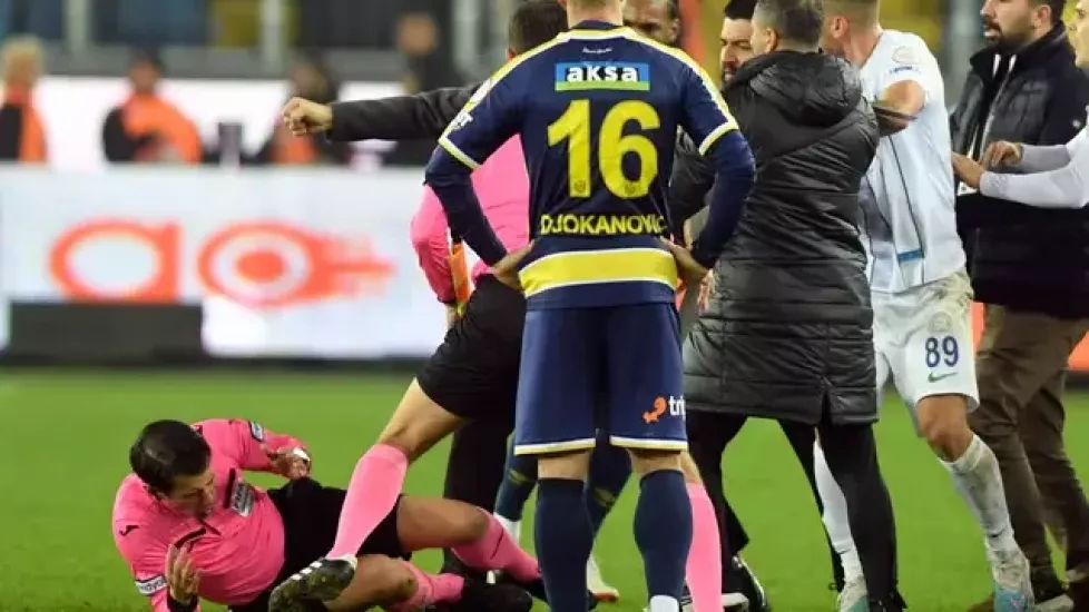 Turkish Club President Arrested After Punching Referee At End Of Match