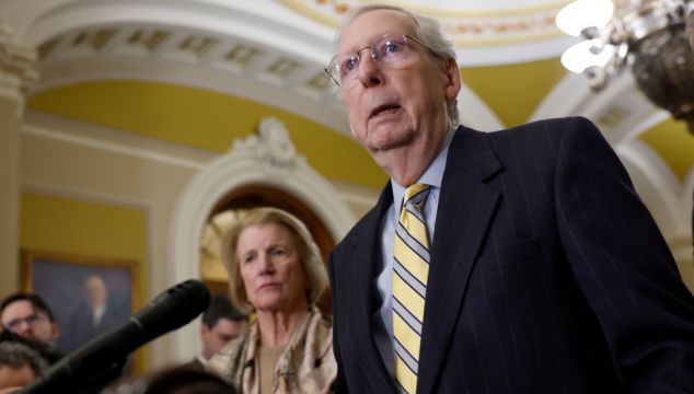 Top Us Senate Republican Mcconnell Says Ukraine Aid Deal 'Practically Impossible' Before Christmas