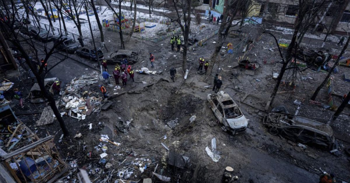 More than 50 injured in overnight Russian missile attack on Ukrainian capital
