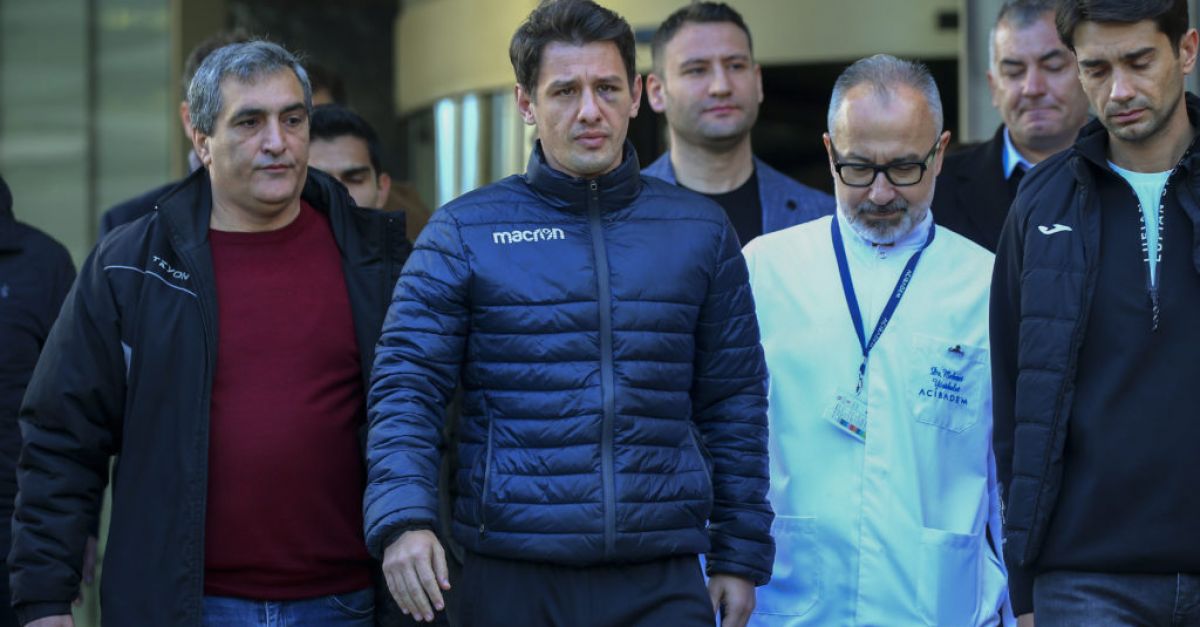 Турски рефер, нападнат от президента на клуба, напусна болница