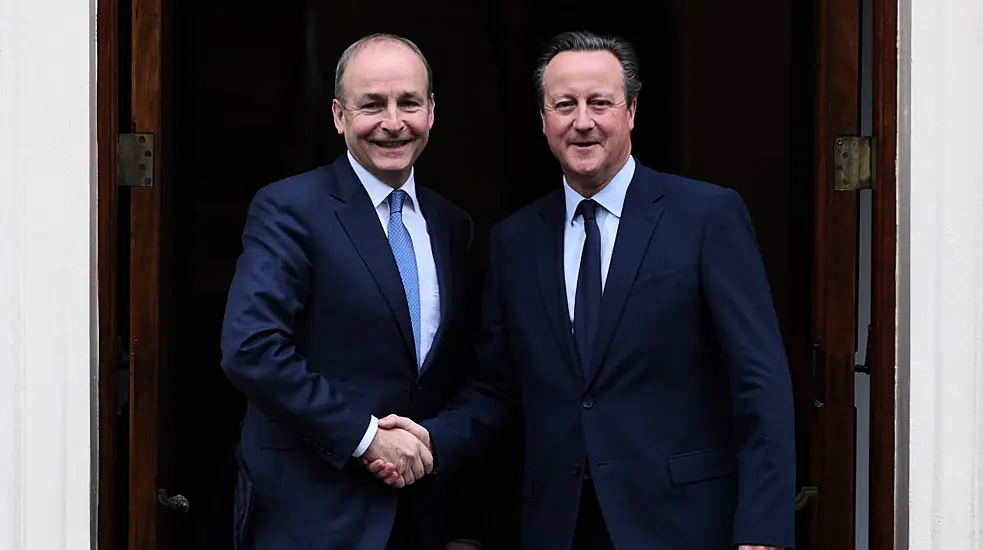 Martin Praises Cameron After Discussion On Stormont And Gaza Crisis