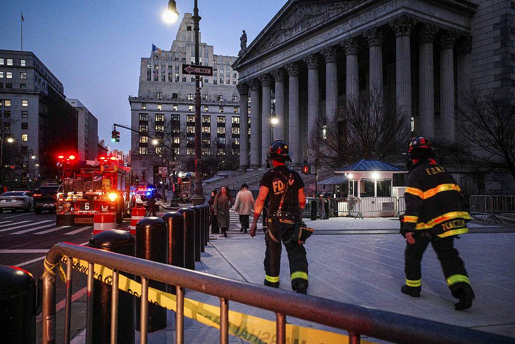 New York court hosting Trump civil trial is evacuated