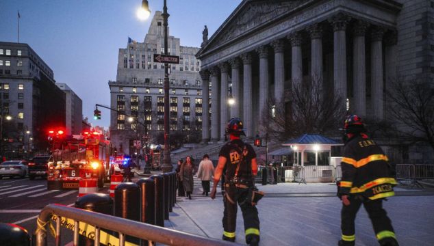 Man Held After ‘Setting Fire To Papers’ Inside Court Hosting Trump Civil Trial