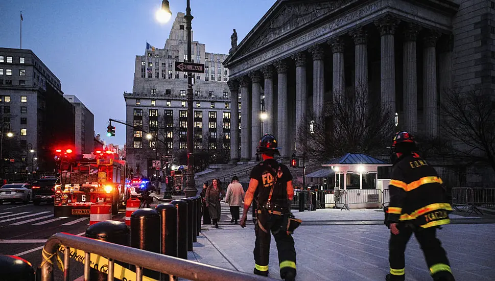 Man Held After ‘Setting Fire To Papers’ Inside Court Hosting Trump Civil Trial