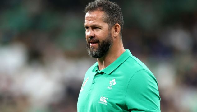 Ireland Head Coach Andy Farrell Signs New Deal Until End Of 2027 World Cup