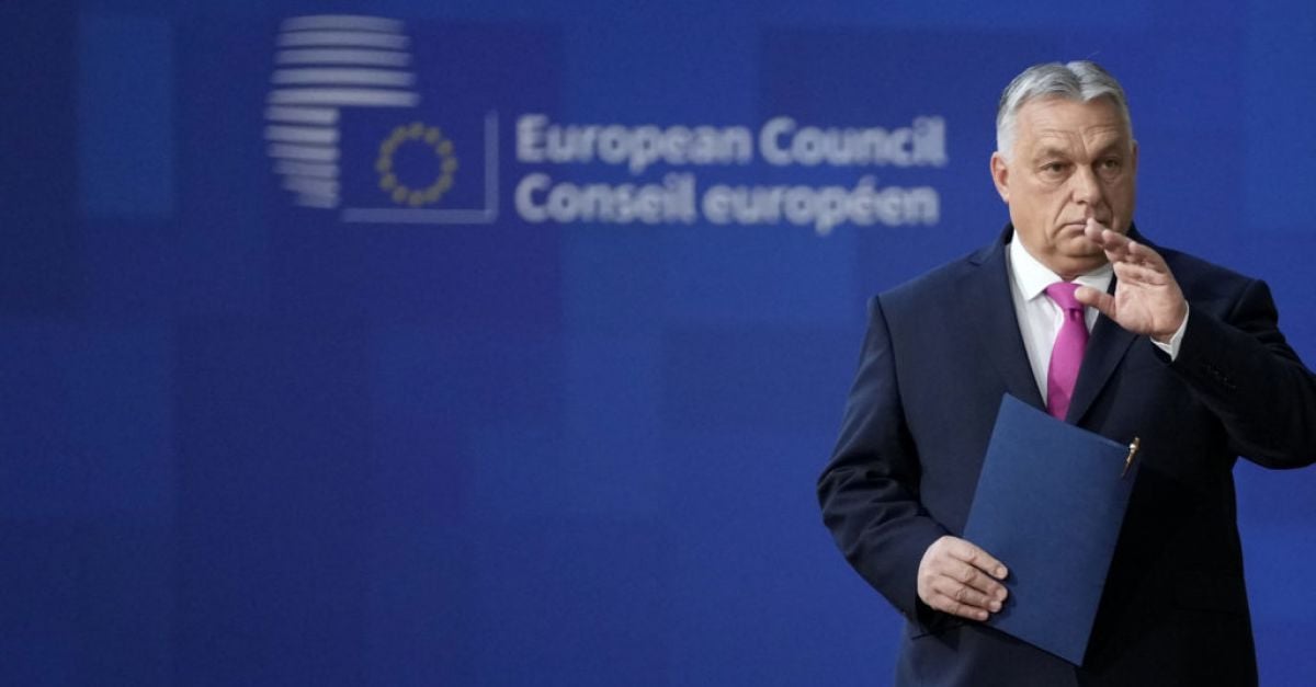 Унгарският лидер блокира пакета за помощ от ЕС за Украйна