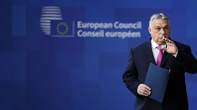 Hungarian Leader Blocks Eu Aid Package For Ukraine