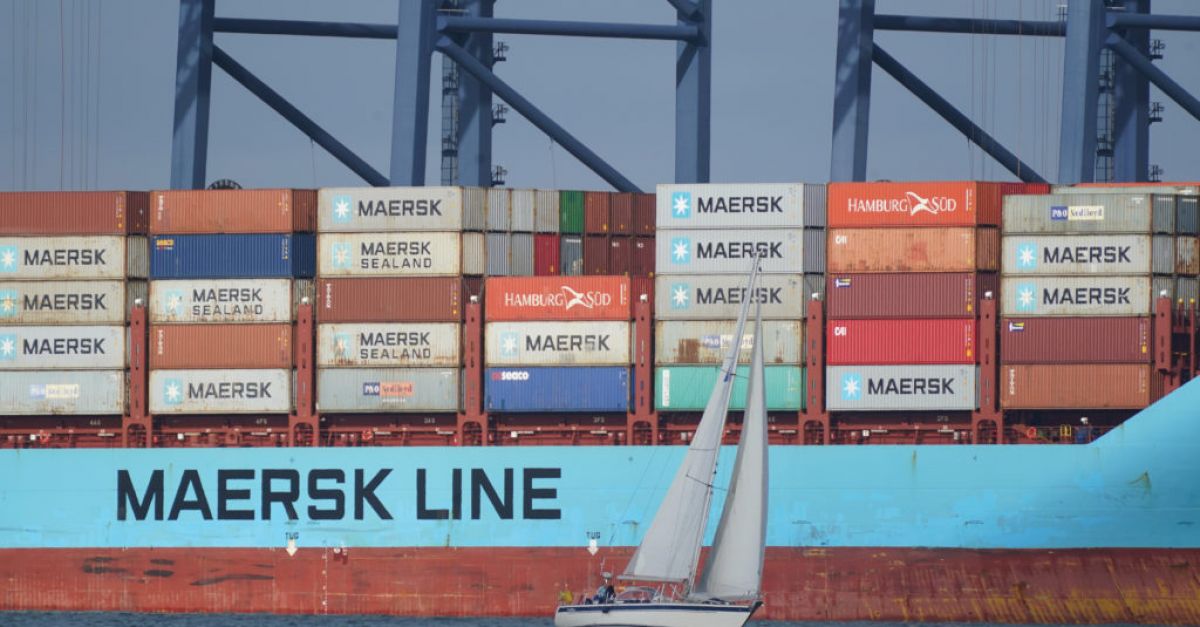 Maersk, най-голямата корабна компания в света, каза на всички свои