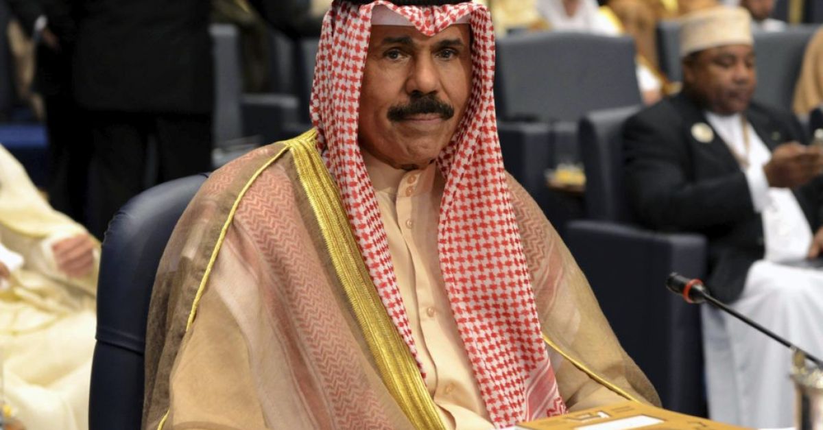 Управляващият емир на Кувейт 86 годишният Шейх Науаф Ал Ахмад Ал