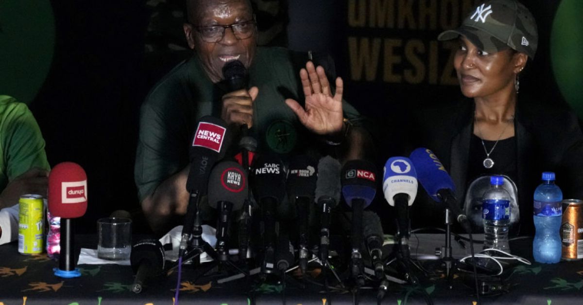 Бившият президент на Южна Африка Джейкъб Зума осъди ANC