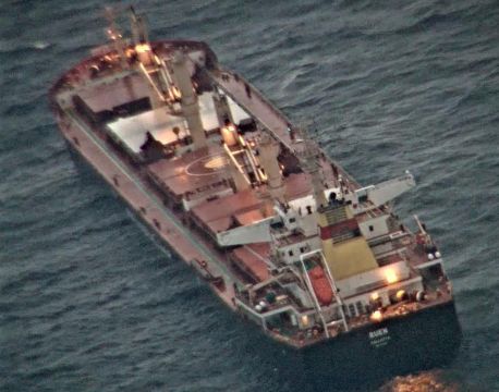 Indian Navy Monitors Bulk Carrier Believed To Have Been Hijacked By Pirates