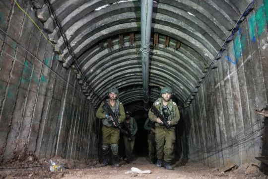 Israel Finds Large Tunnel At Gaza Border, Raising Pre-War Intelligence Questions
