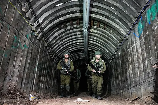 Israel Finds Large Tunnel At Gaza Border, Raising Pre-War Intelligence Questions