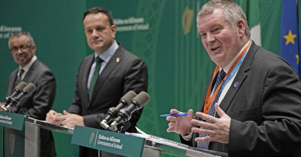 Taoiseach Лео Варадкар каза, че разследването на щата Covid със