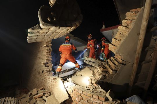 At Least 127 People Killed After Earthquake In North-Western China