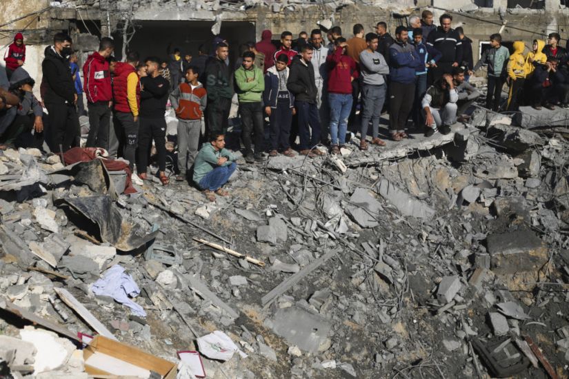 Dozens Of Palestinians Killed In Israeli Strikes On Southern Gaza