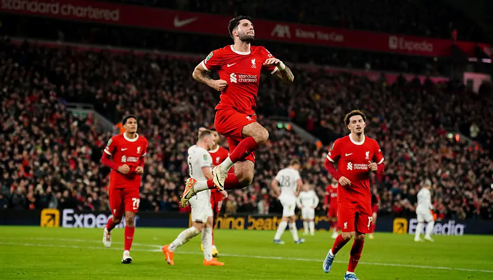 Liverpool Hit Five Against West Ham To Reach Carabao Cup Semi-Finals