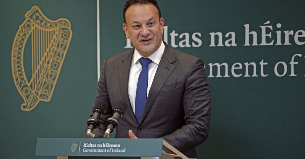 Taoiseach Лео Варакдар каза че се надява изпълнителният директор на