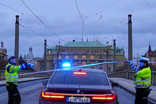 Shooting In Central Prague Leaves Several Dead And Dozens Wounded