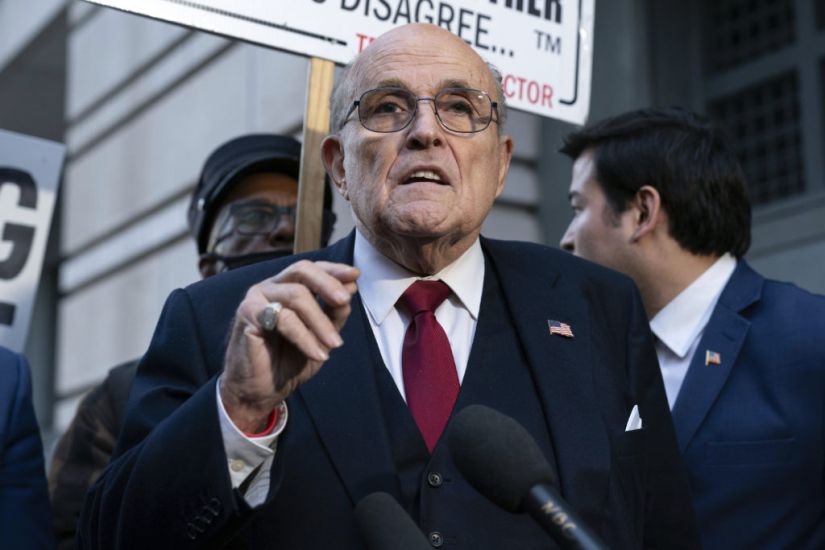 Rudy Giuliani Files For Bankruptcy After 148M-Dollar Defamation Lawsuit