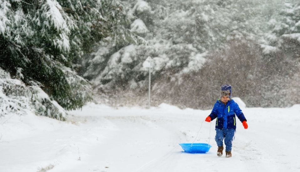 Met Éireann Issues Snow And Ice Warnings For Several Counties