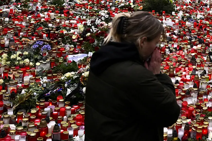 Czech Republic Comes To A Standstill To Mourn Victims Of Prague Shooting