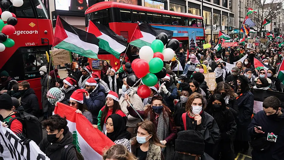 Pro-Palestinian Protesters Target Zara Stores In London’s West End