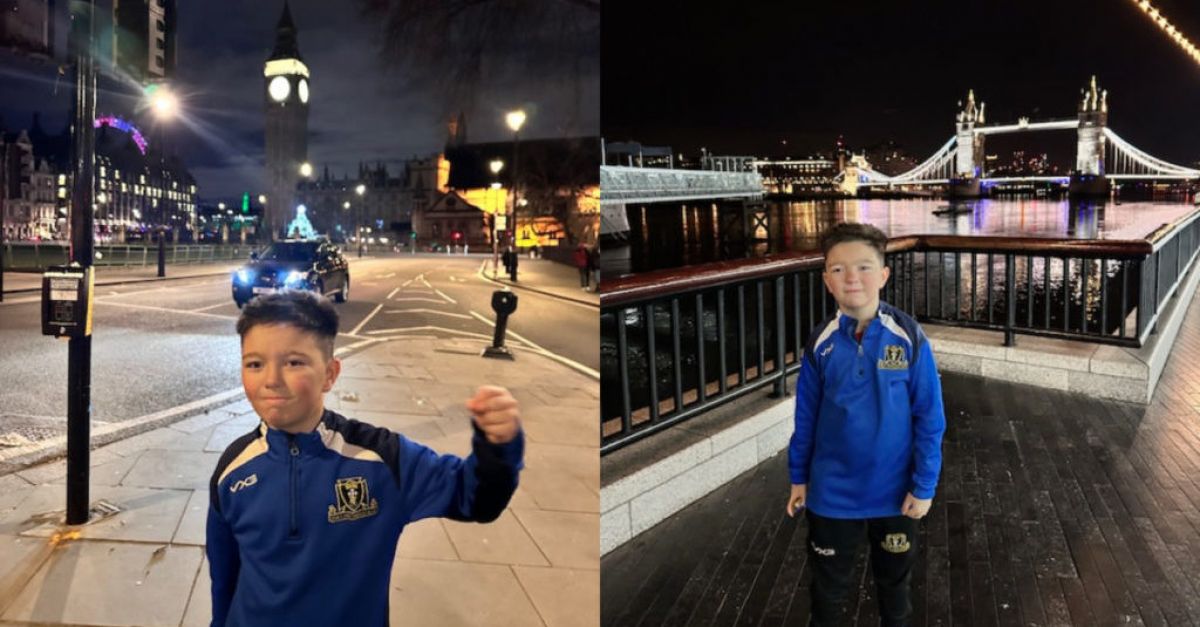 Деветгодишно момче обикаля Лондон в продължение на 12 часа през нощта за детска болница
