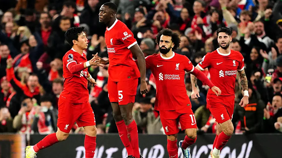 Mohamed Salah On Target As Arsenal Return To Summit After Draw At Liverpool