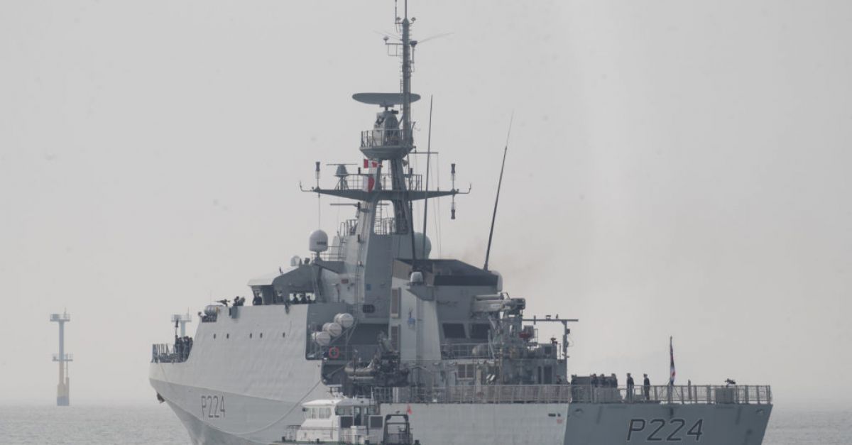 British navy warship sent to Guyana as tensions rise