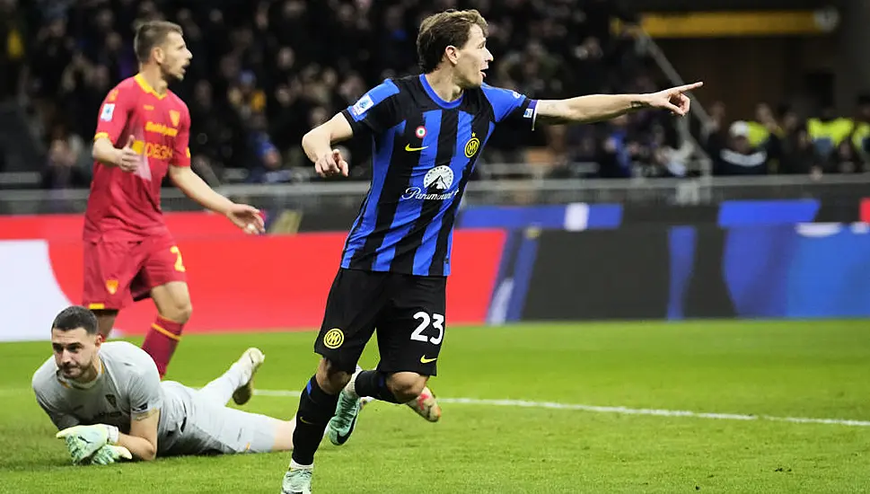 Inter Milan See Off Lecce To Remain Clear Of Juventus At Serie A Summit