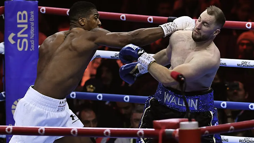 Anthony Joshua Back In World Title Contention With Crushing Win Over Otto Wallin