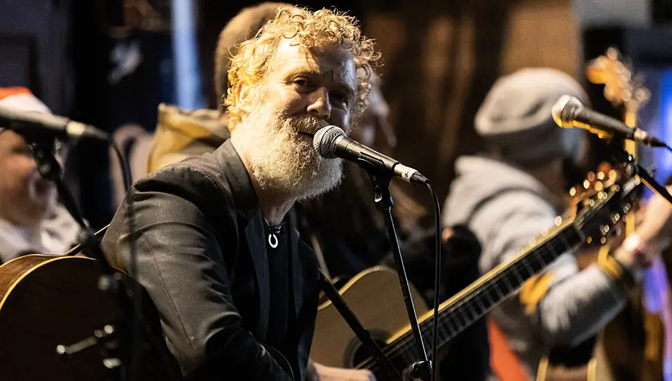 Thousands Of Dubliners Gather To Watch Annual Christmas Eve Charity Busk