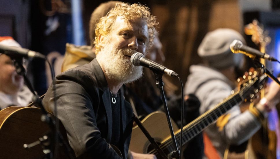 Thousands Of Dubliners Gather To Watch Annual Christmas Eve Charity Busk