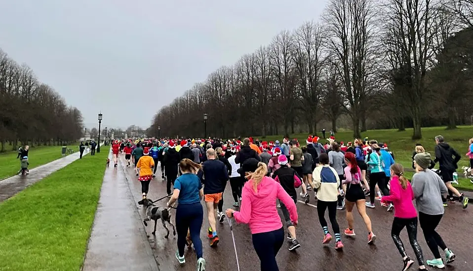 ‘There’s A Real Sense Of Community’: Hundreds Join Christmas Day Run In Belfast