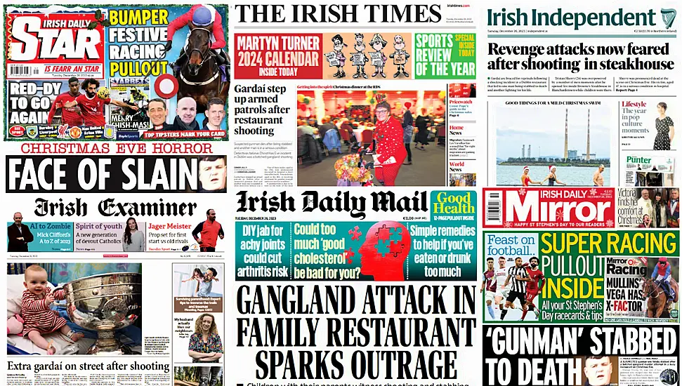 What The Papers Say: Tuesday's Front Pages