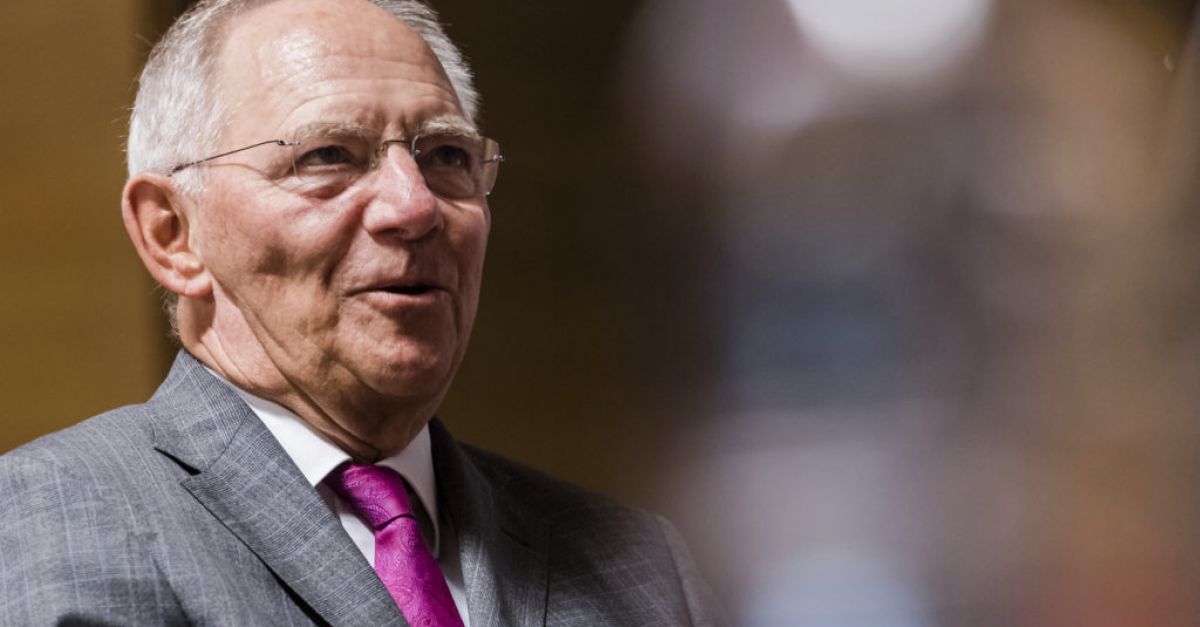 Волфганг Шойбле, германски министър на финансите по време на дълговата криза в еврото, почина