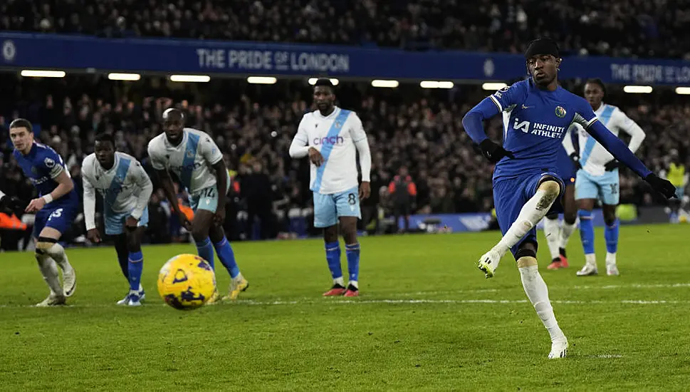 Super-Sub Noni Madueke Nets Late Penalty As Chelsea Edge Win Over Crystal Palace