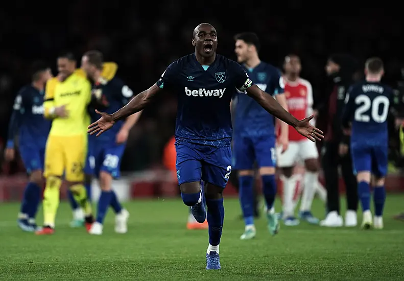 Arsenal Lose To West Ham And Miss Chance To Return To Premier League Summit