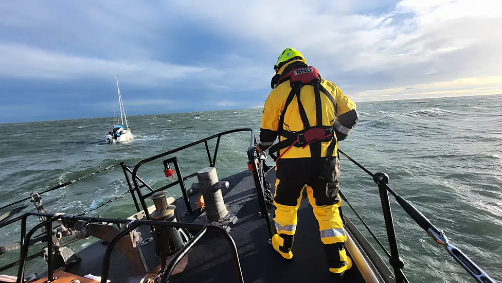 Two People Rescued After Yacht Blown Away From Dublin Coast