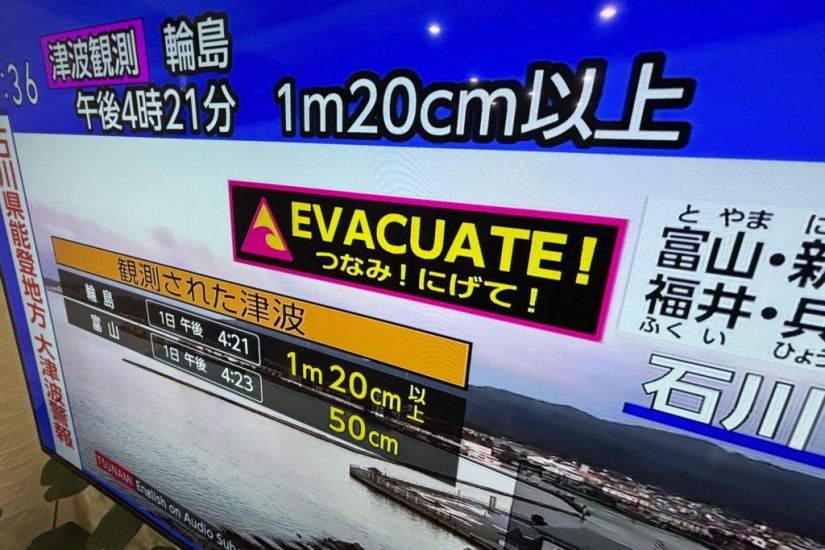 Tsunami Warnings After Series Of Strong Earthquakes On Sea Of Japan Coast
