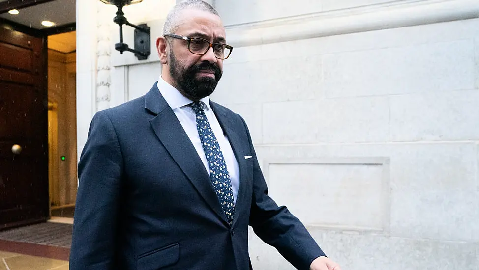 James Cleverly Says He Regrets ‘Awful Joke’ About Spiking